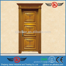 JK-SW9105 Fabriqué en Chine Design de porte principale Bois massif